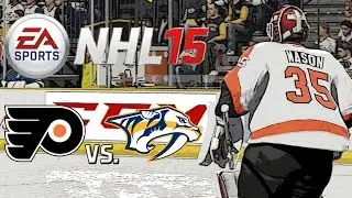 NHL 15: Online Versus - STEVE MASON IS CLUTCH (Flyers vs. Predators)