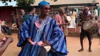 Traditional smock solo dance 