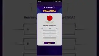 28th November PlayerzPot Mega Quiz Today Answer-1 / KBC Play Along PlayerzPot Mega Quiz Answer Today