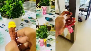 Clay art-EasyClay Craft DIY#craft#clay#creative#keychain #viralvideo#trending#teddy#diy#art#youtuber