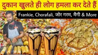 Jonny Jor Garam, Tadka Maggie, Chorafali, Paneer Frankie & More || Ahmedabad Street Food