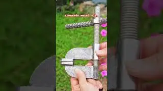 Homemade metal clip #tools #diy #ideas #shorts #shop #master #metal