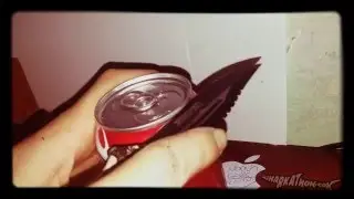 Coke can safe and my knifes