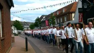 Parade beim Schützenfest in Heiden!