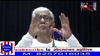 CPIM POLITBURO MEMBER MANIK SARKAR SPEAKS AT A SPL  CENTRAL CONVENTION OF TRIBAL YOUTH FEDERATION ON