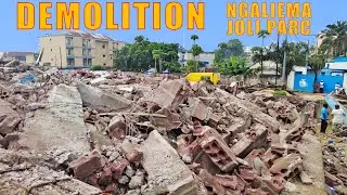 DEMOLITION A NGALIEMA JOLI PARC | Avenue MAPENZA 1 & MAPENZA 2 | Kinshasa-RDC