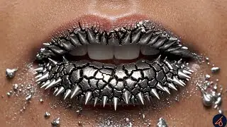 She Applies Makeup&hellip; And Her Skin Becomes Something Else | Surreal Beauty Compilation