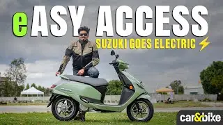 Suzuki e-Access Review: Better than Honda’s Activa e:? | First Ride | carandbike