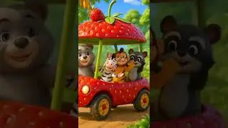 Happy Fruit Bus Song - Sing Along with the Happy Fruit!