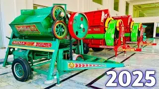 2026 दमेश 911 मल्टीक्रॉप हार्वेस्टर थ्रेसर 🔥 किसानों के लिए गेम चेंजर मशीन | Full Power Review