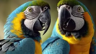 Ara Macaw papağanı paşa eğitim 2 (canı istemedi ) 🦜🦜🦜