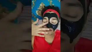 🤗 Face Charcoal mask #hairstyle #aries #beautywithmanisha 🤗