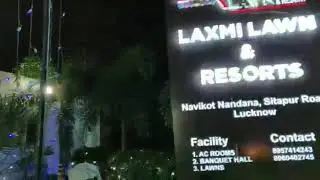 Laxmi lawn and resorts👌👌👌 best seen go and book the lawn bkt Lucknow