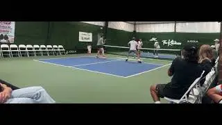 The Kitchen open, great rally #ernie #doubles #pickleball