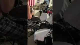 Playing until someone offers me to join a band day 3 🥁 drums #band#music#fyp#foryou#viral#drummer￼