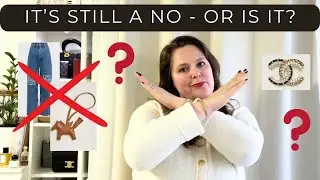 LUXURY ITEMS I'M (STILL) NOT BUYING IN 2025 - LUXURY ITEMS NOT WORTH IT TO ME
