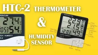 HTC-2 Thermometer & Humidity Meter | Real-Time & External Probe Guide