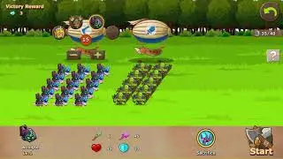 Rising Warrior Gameplay  training camp - acolyte Stage 4 (lv 2/3)