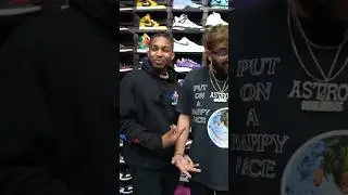 DDG beats champagnepaki for $1,000 Store Credit at CoolKicks 😂😂🏀🏀