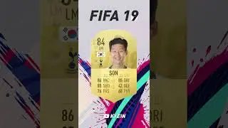Heung-min Son - FIFA Evolution (FIFA 12 - EAFC 25)