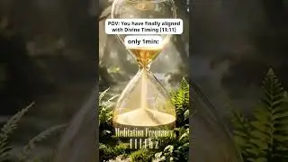 1111Hz Frequency: Align with Divine Timing in 1 Minute 🌿
