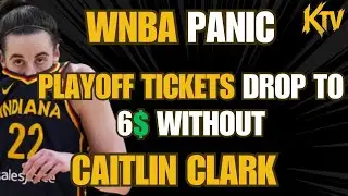 WNBA in PANIC MODE as TICKETS FALL DOWN TO 6$ and teams are giving 20% off DISCOUNTS