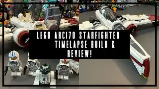 LEGO ARC-170 Starfighter (75402) vs 2005 (7259) is it really a better set? Timelapse Build & Review
