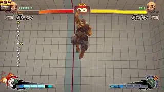 ULTRA STREET FIGHTER IV　プレイ