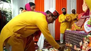 ganpati mhotsav sunder nagar 2025  || vicky soni || @rhythmbandofficial4216