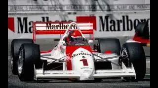 Indycar (1991) Phoenix GP Test Qualifying Scene