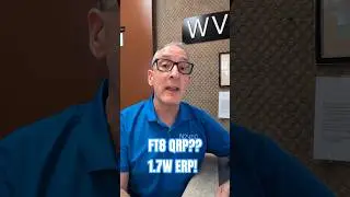 FT8 QRP? Yes! #hamradio #ft8 #digitalcommunication