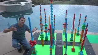 BUILDING NEW YORK CITY OUT OF LEGOS!!(INSANE) | MAMA RUG AND PAPA RUG