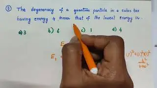 #SET/#NET EXAM SOLVED QUESTIONS (Quantum Chemistry)