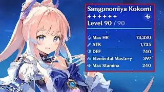 70K HP DPS Kokomi