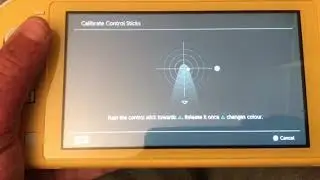 SWITCH LITE analog sticks DRIFT TEST (Read Description)