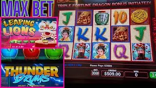 Джекпоты с высоким лимитом в Triple Fortune Dragon 🐉 Unleashed Players Edition