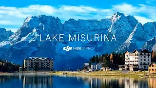 Lake Misurina, Dolomites - [DJI Mini 4 Pro, 4K]