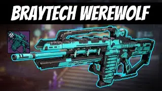 Braytech Werewolf Is ACTUALLY GOOD? | Braytech werewolf PVP Gameplay Review Destiny 2