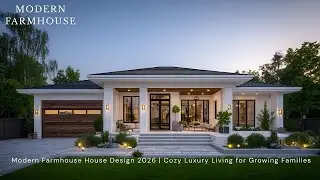 Modern Farmhouse Design Ideas for Families | Soft Elegance Meets Family-Friendly Design