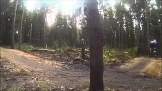 Grenoside DH3 jumps, Nearly faceplanted