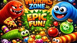 Worms Zone.io Hindi Gameplay | Longest Worm Ever 🐍🔥#game #gaming #wormzone 