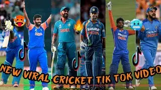 NEW CRICKET TIK 🥵 TOK VIDEO II VIRAL CRICKET REELS || NEW CRICKET VIDEO 😈@Cricketedit076