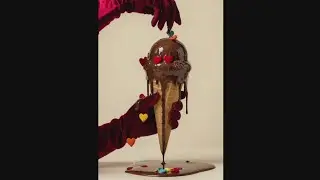 Ice cream 🍨🍦 satisfying toppings 