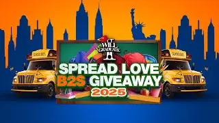 I WILL GRADUATE Spread Love Back 2 School Giveaways