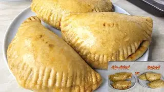 NIGERIAN MEATPIE 2-WAYS | AIR-FRIED VS BAKED & THE WINNER IS...