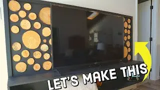 Floating Entertainment Center Build | Log Cuts!