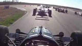 Franzoni&acute;s race start - USF2000