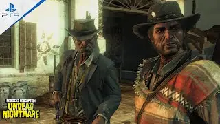 PS5 Red Dead Redemption: Undead Nightmare - John visits Landon Ricketts (4K HDR)