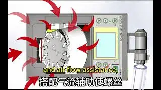 Trackless Screw Feeder #automationindustry #screwfeeder #screwmachinefactory Screw feeder factory