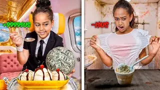 NI&Ntilde;A RICA Se Hace Pasar Por Pobre &hearts;️ (parte 4) REFLEXION 